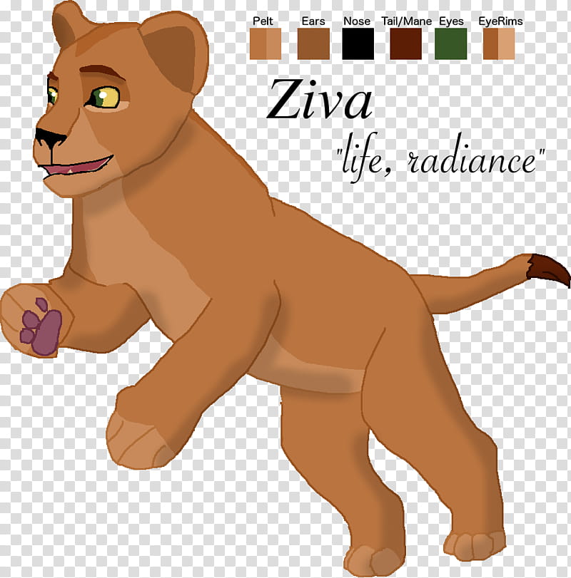 Ziva transparent background PNG clipart