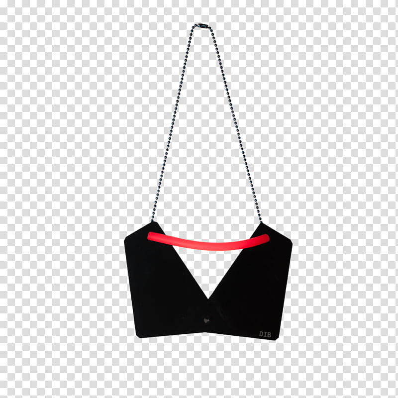 Black Triangle, Handbag, Shoulder Bag M, Necklace, White, Red ...