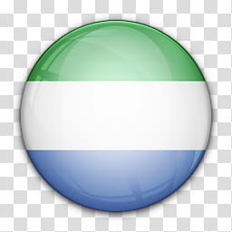 World Flag Icons, green, white, and blue ball transparent background PNG clipart