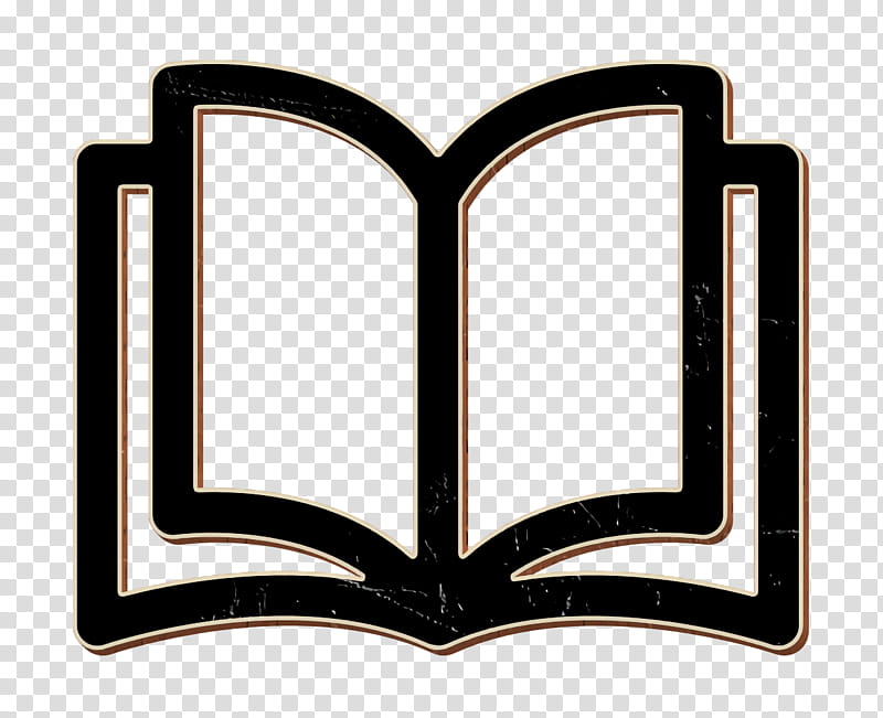 Open book icon Reader icon Scientifics study icon, Logo, Symbol, Buckle transparent background PNG clipart