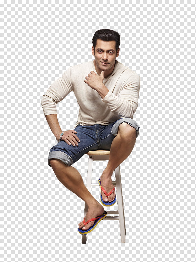 Salman Khan , relaxo-- transparent background PNG clipart