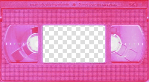 III, pink VHS transparent background PNG clipart