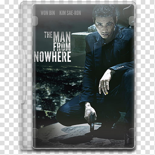 Movie Icon Mega , The Man from Nowhere, The Man From Nowhere poster illustration transparent background PNG clipart