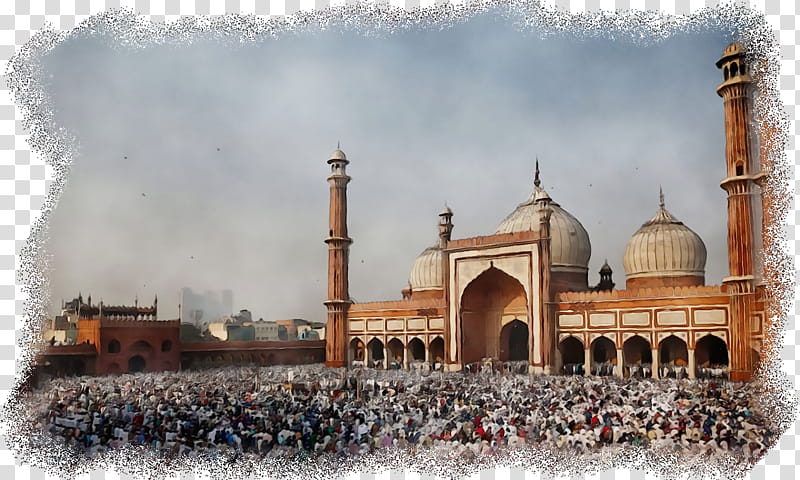 India Paint, Jama Masjid, Mosque, Badshahi Mosque, Khushboo Beauty Parlour, Religion, Delhi, Landmark transparent background PNG clipart