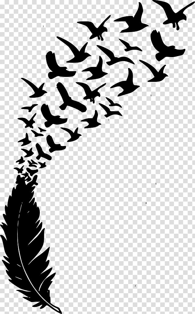 Eagle Drawing, Bird, Feather, Silhouette, Common Raven, Eagle Feather Law, Leaf, Stencil transparent background PNG clipart