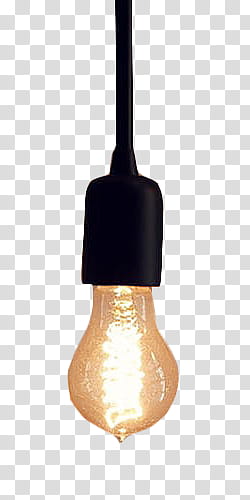 P, black and yellow light bulb transparent background PNG clipart