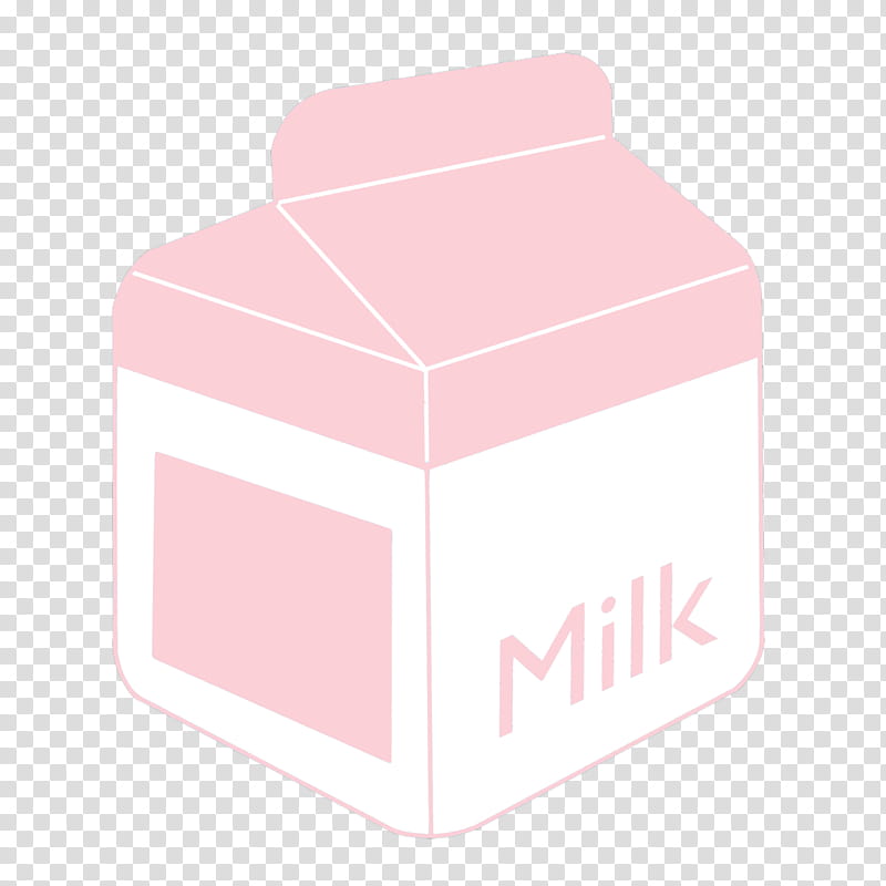 Aesthetic pink mega , pink and white Milk carton illustration transparent background PNG clipart
