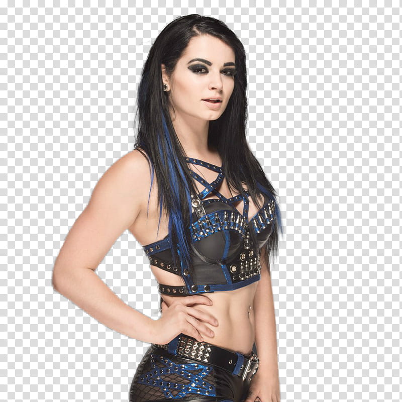 WWE Paige render  MrPHNML transparent background PNG clipart