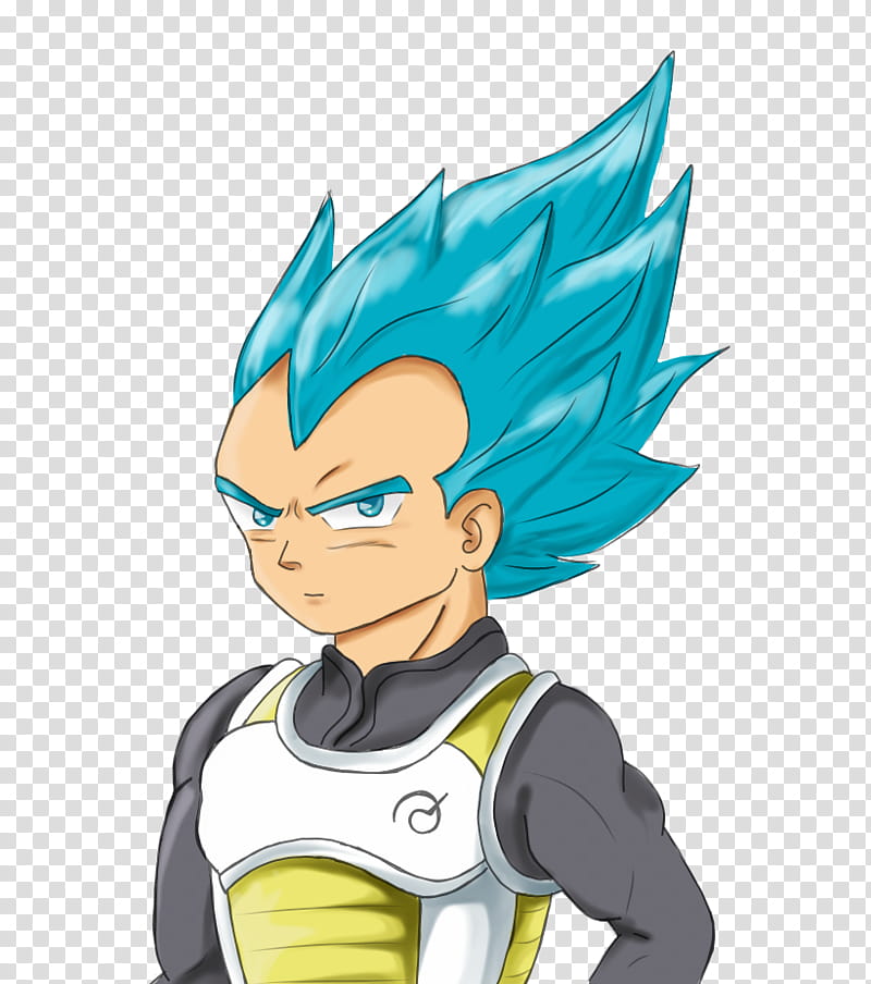 Super Saiyajin Blue Vegeta (Collaboration) transparent background PNG clipart