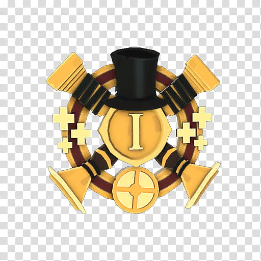 Cartoon Gold Medal, Team Fortress 2, Counterstrike Global Offensive, Dota 2, Game, Yellow, Highlander, Television transparent background PNG clipart