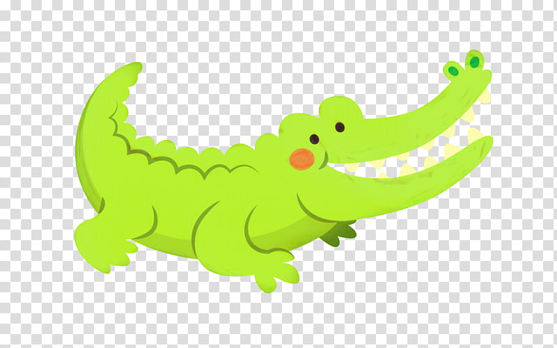 Crocodile, Alligators, Cuteness, Drawing, Silhouette, Green, Cartoon, Animal Figure transparent background PNG clipart