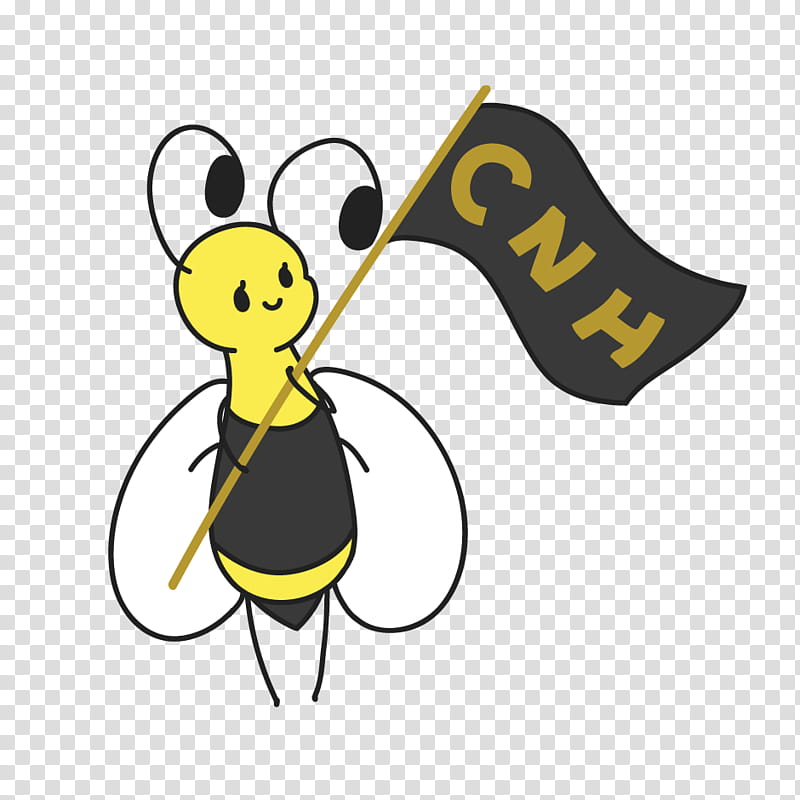 Bee, Honey Bee, Cartoon, Pest, Lady Bird, Yellow, Insect, Pollinator transparent background PNG clipart