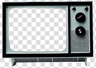 Retro , vintage CRT television illustration transparent background PNG clipart