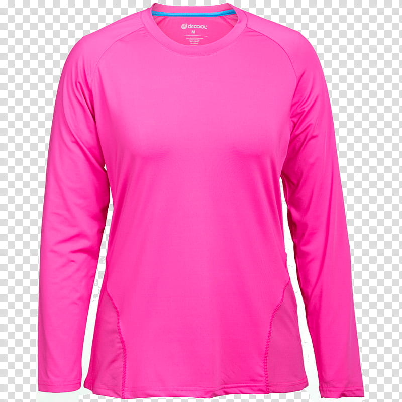 Pink, Shirt, Neck, Pink M, Clothing, Sleeve, Active Shirt, Longsleeved Tshirt transparent background PNG clipart