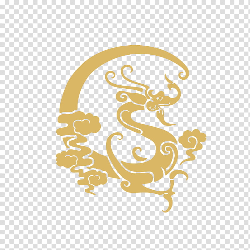 Logo Dragon, Chinese Dragon, China, Motif, Circle, Ornament, Symbol transparent background PNG clipart