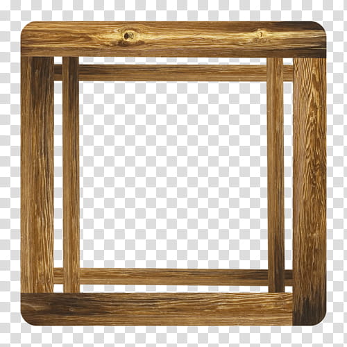 Wood Table Frame, Frames, BORDERS AND FRAMES, Ferm Living Wooden Frame, Wooden Frame, Furniture, Rectangle, Wood Stain transparent background PNG clipart