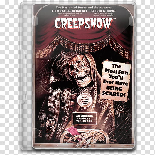 Movie Icon Mega , Creepshow, Creepshow DVD case transparent background PNG clipart