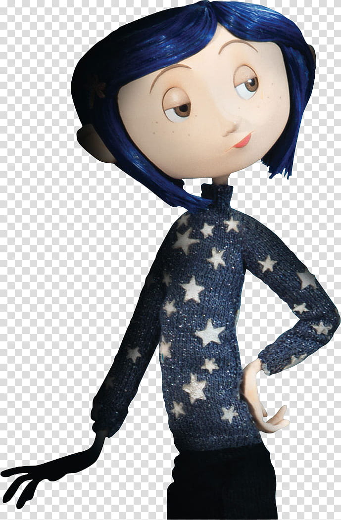 Coraline, Caroline character transparent background PNG clipart