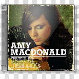 CD Case Collection A , AMY MACDONALD, This is the life_x- transparent background PNG clipart