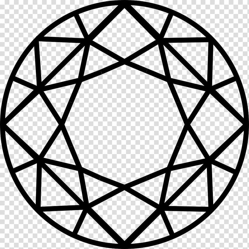 circle symmetry line sphere triangle, Line Art transparent background PNG clipart