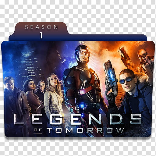DCs Legends of Tomorrow Folder TV Series Season, DCs Legends of Tomorrow Folder icon transparent background PNG clipart