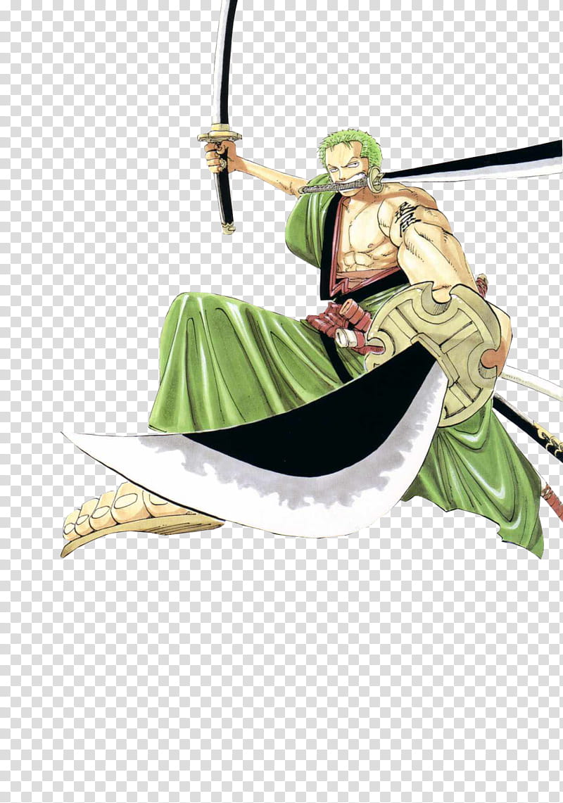 ONE PIECE ZORO S, Roronoa Zora from One Piece illustration transparent background PNG clipart