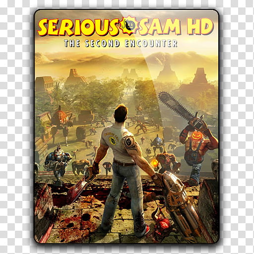 Game Icons , Serious_Sam_HD_Second_Encounter, Serious Sam HD folder icon transparent background PNG clipart