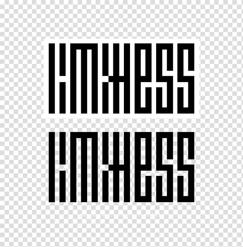 NCT  Limitless Logo, black and white text transparent background PNG clipart