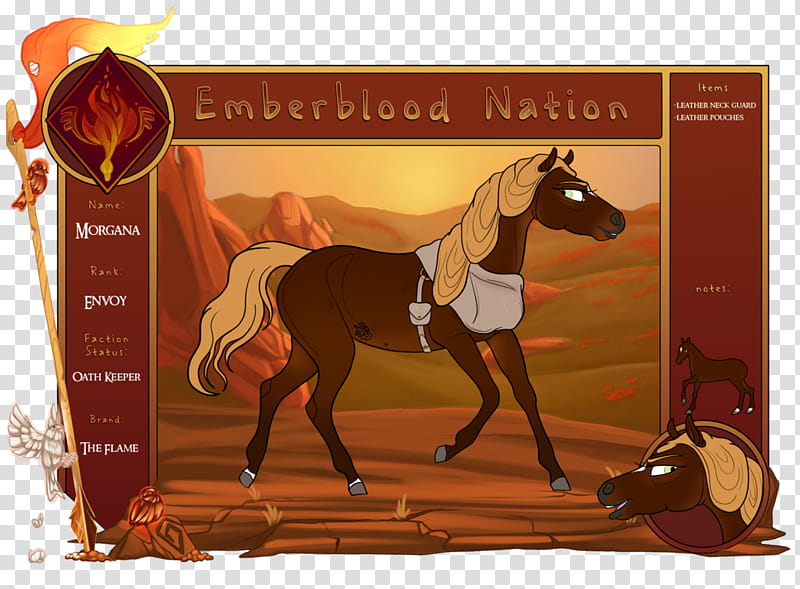 ToW | Morgana | Emberblood Nation | Envoy transparent background PNG clipart