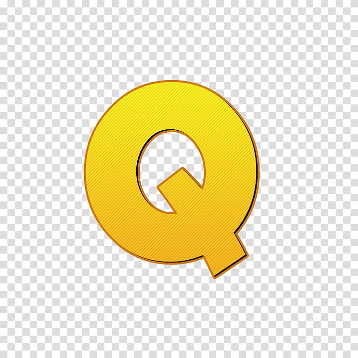 Fonts Letras mundo gaturro , yellow q logo transparent background PNG clipart