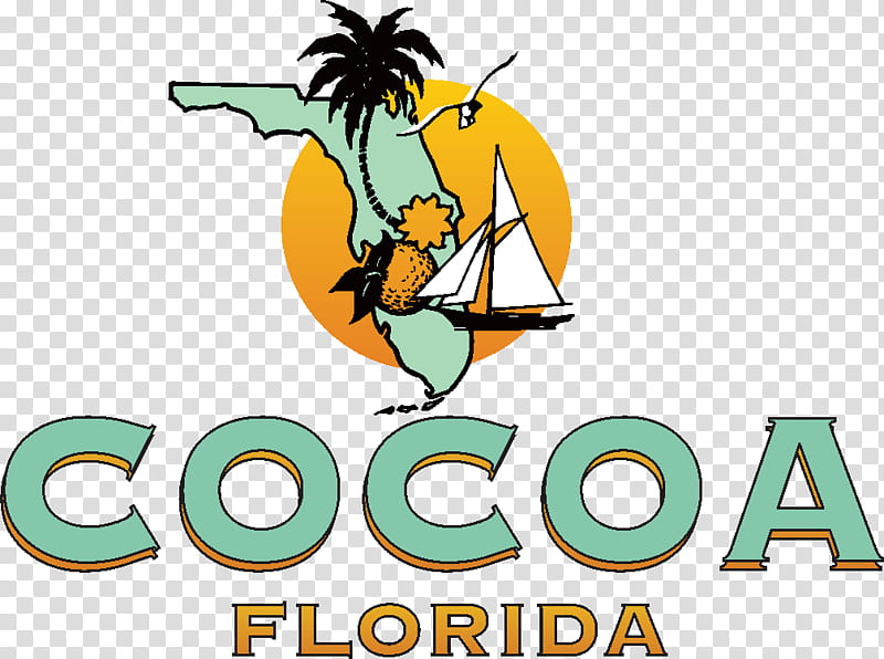 Beach, Cocoa Beach, Palm Bay, Melbourne, Rockledge, Satellite Beach, Cape Canaveral, Logo transparent background PNG clipart