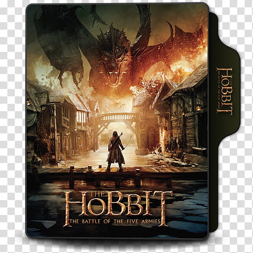 The Hobbit   Folder Icons, The Hobbit, The Battle of the Five Armies v transparent background PNG clipart
