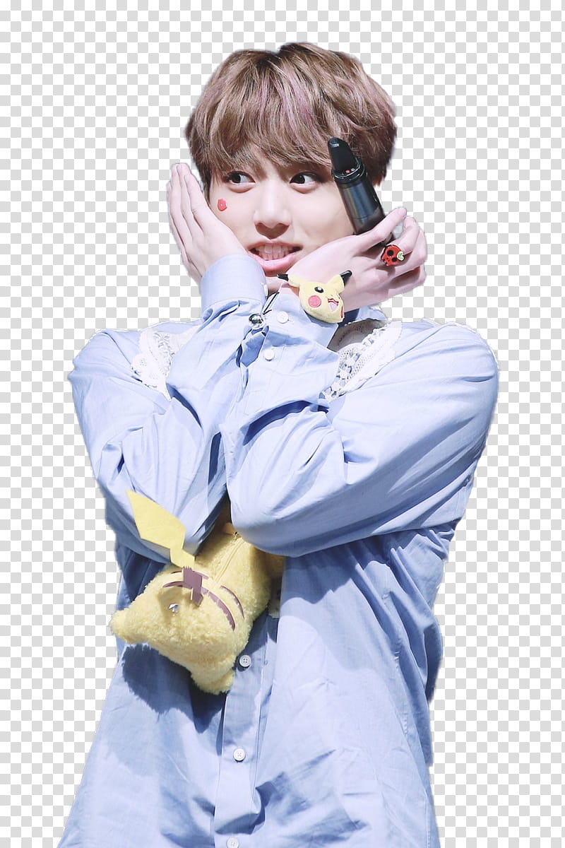 RENDER  BTS JUNGKOOK, BTS Jungkook holding microphone transparent background PNG clipart