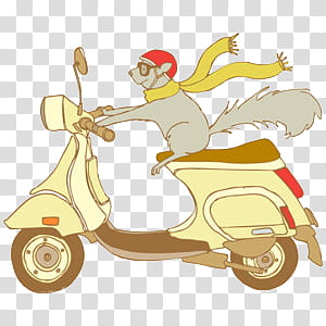 various IX, grey animal riding motorcycle illustration transparent background PNG clipart