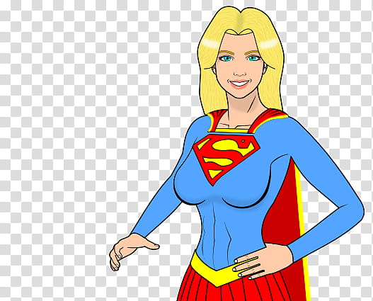 Superwoman illustration transparent background PNG clipart