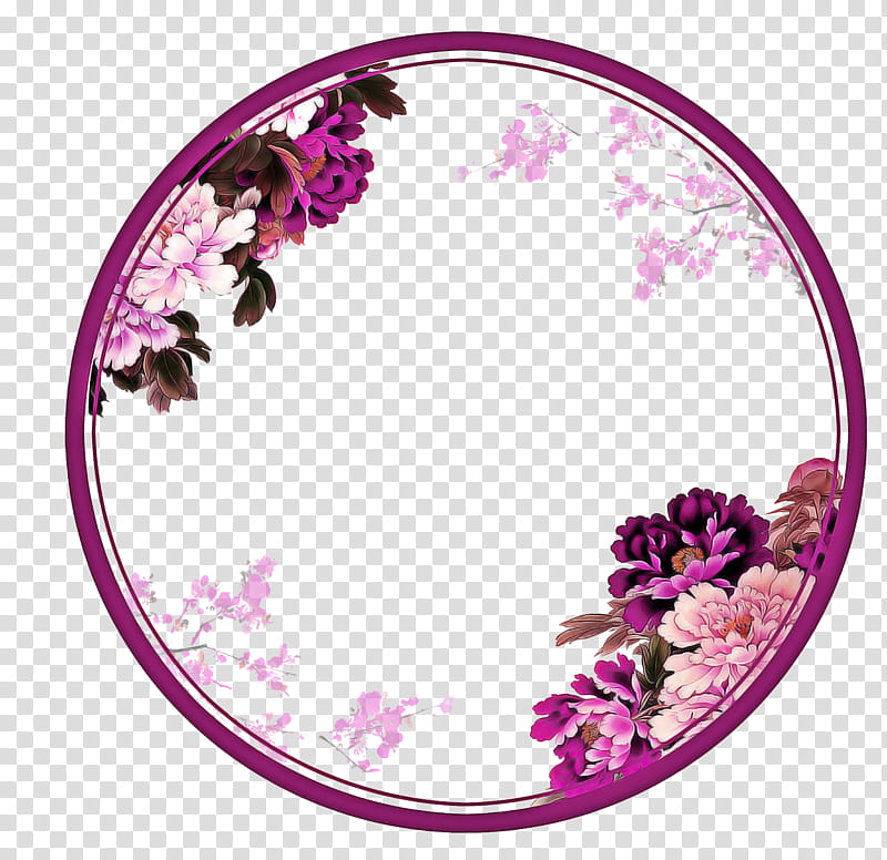 Watercolor Flower Wreath, Floral Design, Circle, Purple, Artificial Flower, Frames, Watercolor Painting, Yellow transparent background PNG clipart