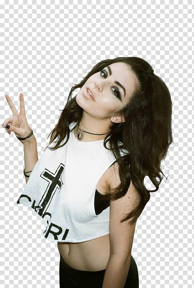 Charli XCX transparent background PNG clipart