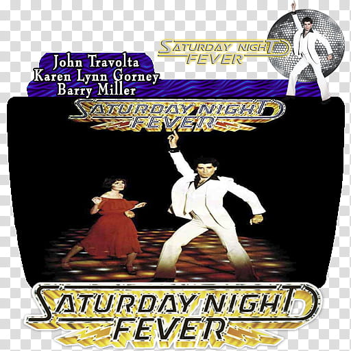 Movie Icon , Saturday Night Fever () transparent background PNG clipart