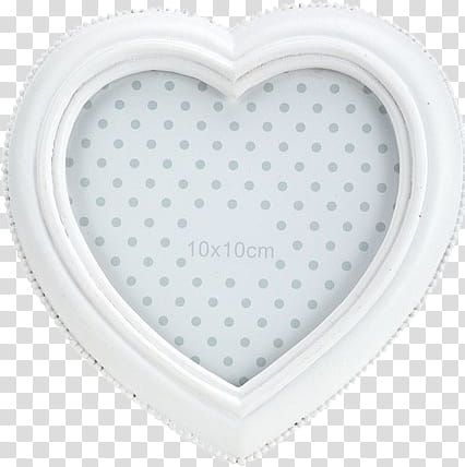 Dollhouse, heart white frame transparent background PNG clipart