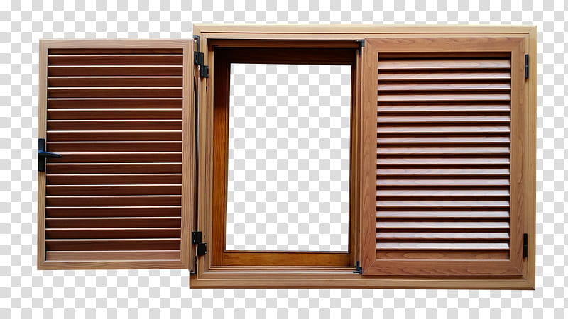 Windows ByunCamis, brown wooden window transparent background PNG clipart