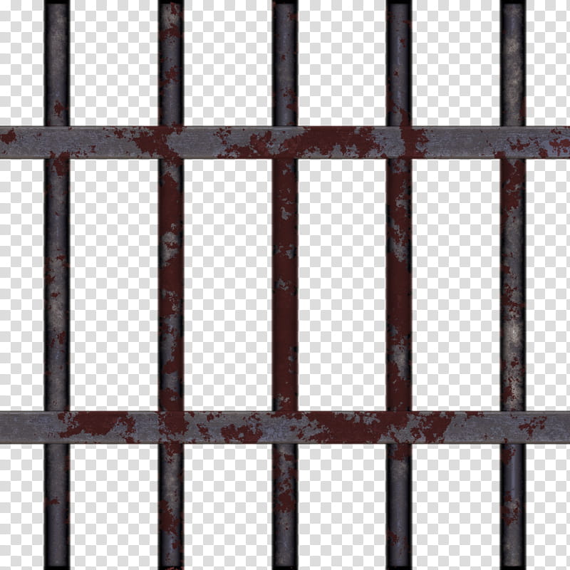 Metal Bars cc, gray and black metal fence transparent background PNG clipart