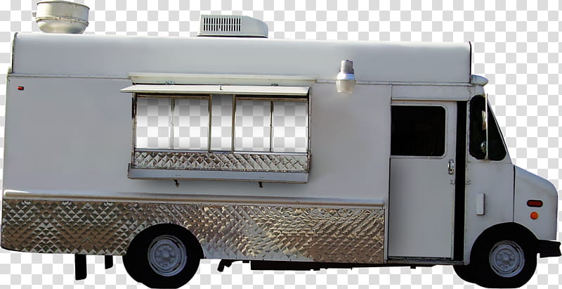 lunche truck plain, white multi-stop van transparent background PNG clipart