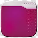 Marei Icon Theme, pink and white power bank transparent background PNG clipart