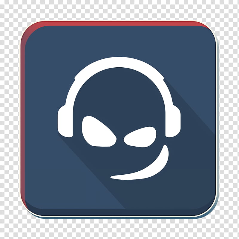squircle icon teamspeak icon, Head, Audio Equipment, Headphones, Technology, Headgear, Gadget, Smile transparent background PNG clipart