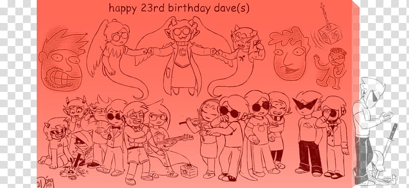 happy rd birthday dave(s) transparent background PNG clipart