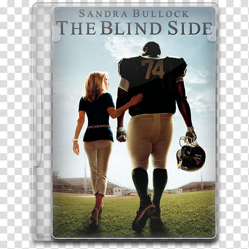 Movie Icon , The Blind Side, The Blind Side DVD case transparent background PNG clipart