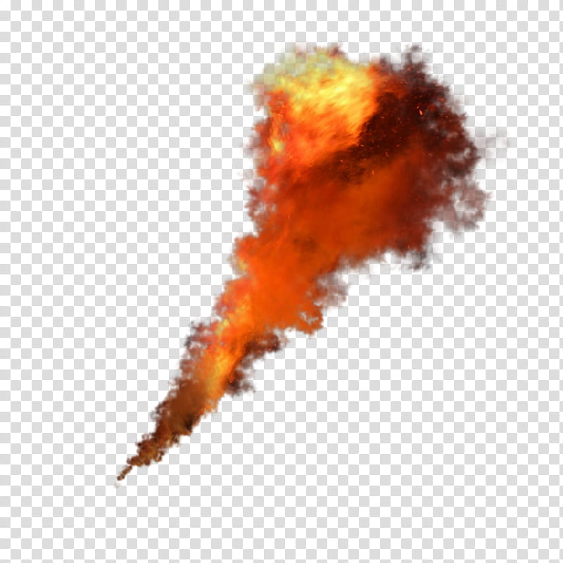 Fire effect, orange and yellow smoke transparent background PNG clipart