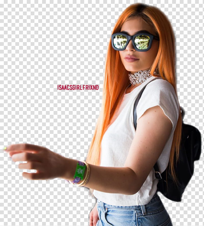 Kylie Jenner , kylie-by-isaacsgirlfrixnd- transparent background PNG clipart