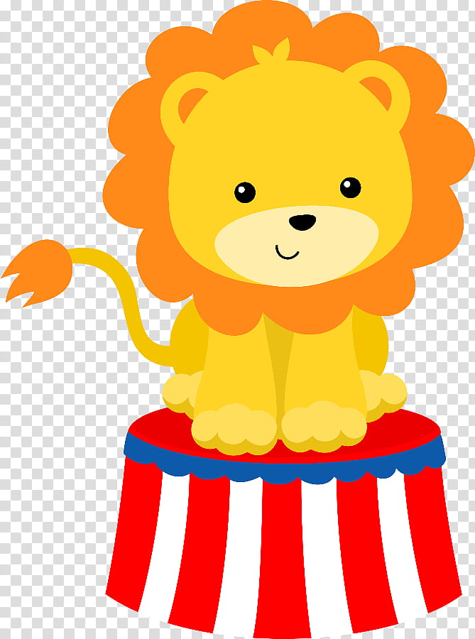 Flower Silhouette, Lion, Circus, Tiger, Drawing, Circus Train, Clown, Yellow transparent background PNG clipart