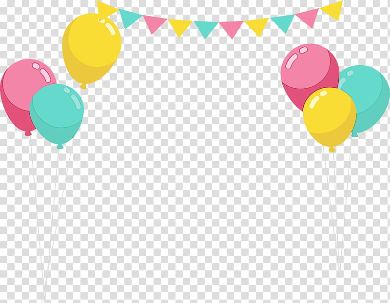 Balloon Black And White, Toy Balloon, Yellow, Birthday
, Helium, Party, Qualatex, Pink transparent background PNG clipart